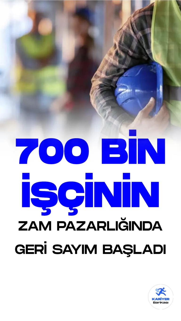 Kamudaki 700 Bin İşçinin Zam Pazarlığında Geri Sayım Başladı! Çarşamba günü yapılacak olan görüşmelerle birlikte, kamuda çalışan 700 binden fazla işçinin ücret zammı belirlenecek. Karayolları, Demiryolları, il özel idareleri, şeker fabrikaları, elektrik üretim santralleri, kömür işletmeleri, üniversiteler ve hastanelerin de aralarında olduğu kamu kurum ve kuruluşlarındaki işçileri ilgilendiren 2023 Yılı Kamu Toplu İş Sözleşmeleri Çerçeve Protokolü görüşmeleri devam ediyor.
