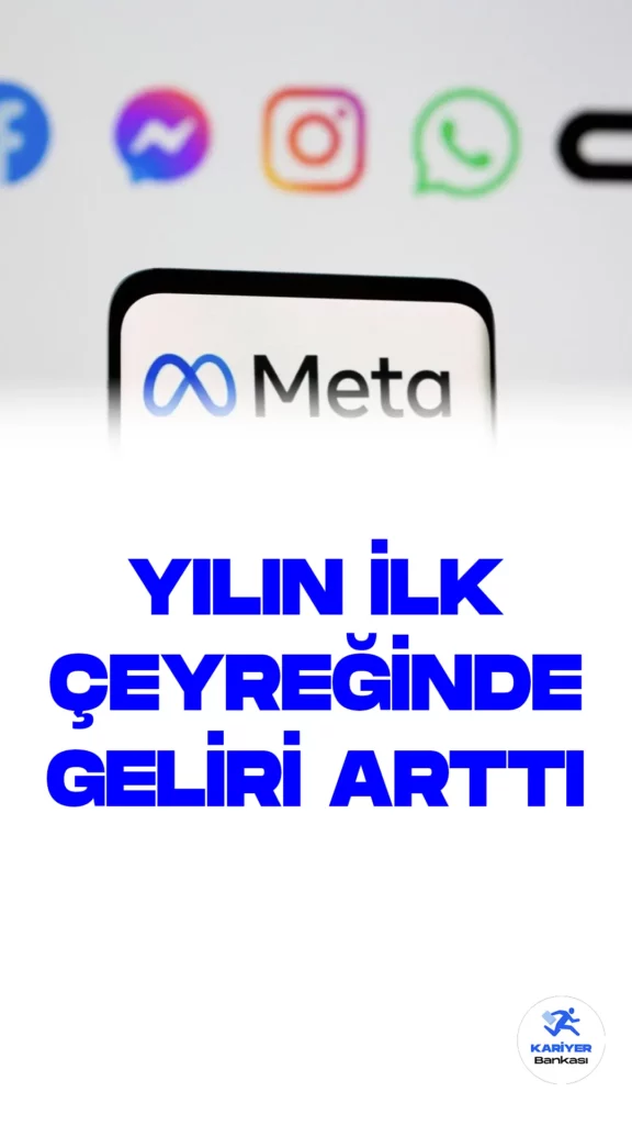 Meta Yılın İlk Çeyreğinde 28,7 Milyar Dolarlık Gelir Açıkladı.Meta, Facebook, Instagram ve WhatsApp'ın sahibi olarak bilinen şirket, 2023 yılının ilk çeyreğine ait bilançosunu açıkladı. Buna göre, Meta'nın elde ettiği gelir, piyasa beklentilerini geride bırakarak 28,7 milyar dolar oldu. Geçtiğimiz yılın aynı dönemine kıyasla yüzde 3'lük bir artış gösteren şirket, bu dönemde art arda yaşanan düşüşlerin ardından gelirini arttırmayı başardı.