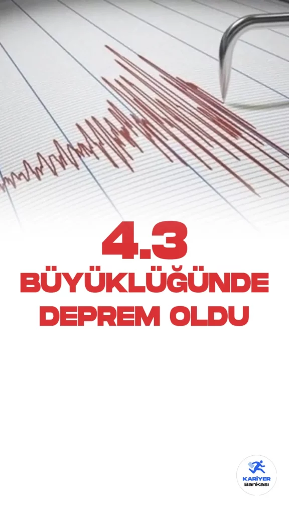 Ağrı'da 4.3 Büyüklüğünde Deprem Oldu. Kandilli Rasathanesi Deprem Araştırma Endtitüsü resmi sayfasından yayımlanan duyuruda, Ağrı'nın Doğubayazıt ilçesinde 4.3 büyüklüğünde deprem meydana geldiği aktarıldı.