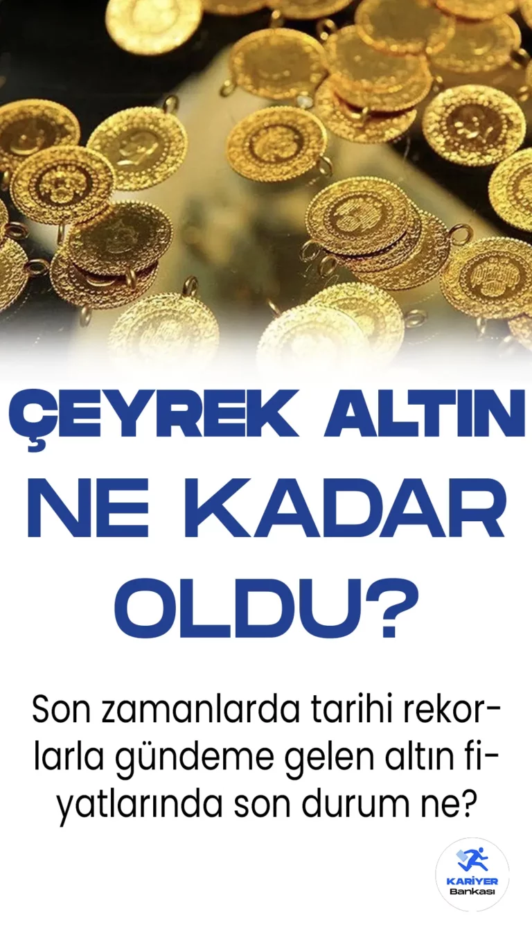 10 Nisan 2023 Altın Fiyatlarında Son Durum! Gram Altın, Çeyrek Altın, Bilezik Fiyatları