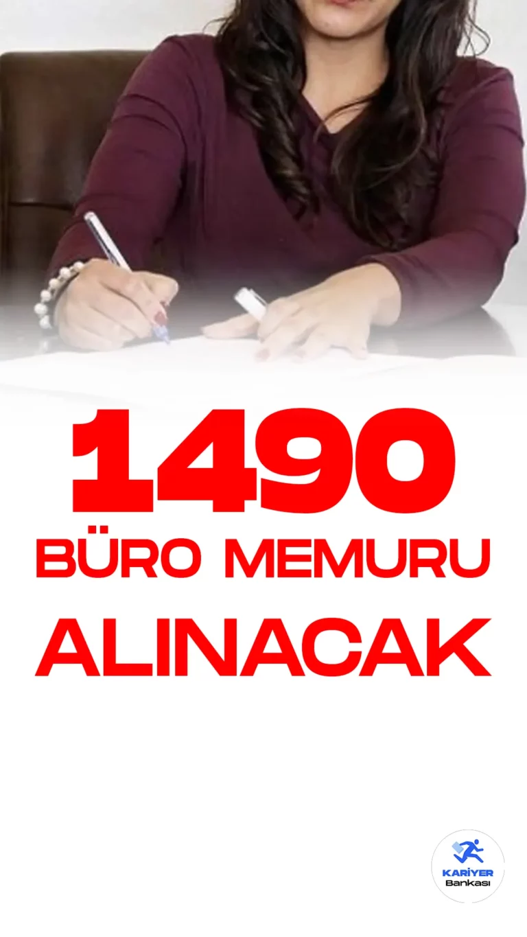 İŞKUR üzerinden büro memuru alımı duyuruları art arda yayımlandı. Özel sektör firmaları tarafından yayımlanan duyurulara göre, 1490 büro memuru alımı yapılacağı kaydedildi. Başvuru yapacak adaylarda en az ilkokul mezuniyet şartı aranan şartlar arasında yer alıyor. Her firmanın başvuru şartları farklılık gösterebilir. Adayların şartları dikkatle incelemesi gerekmektedir.