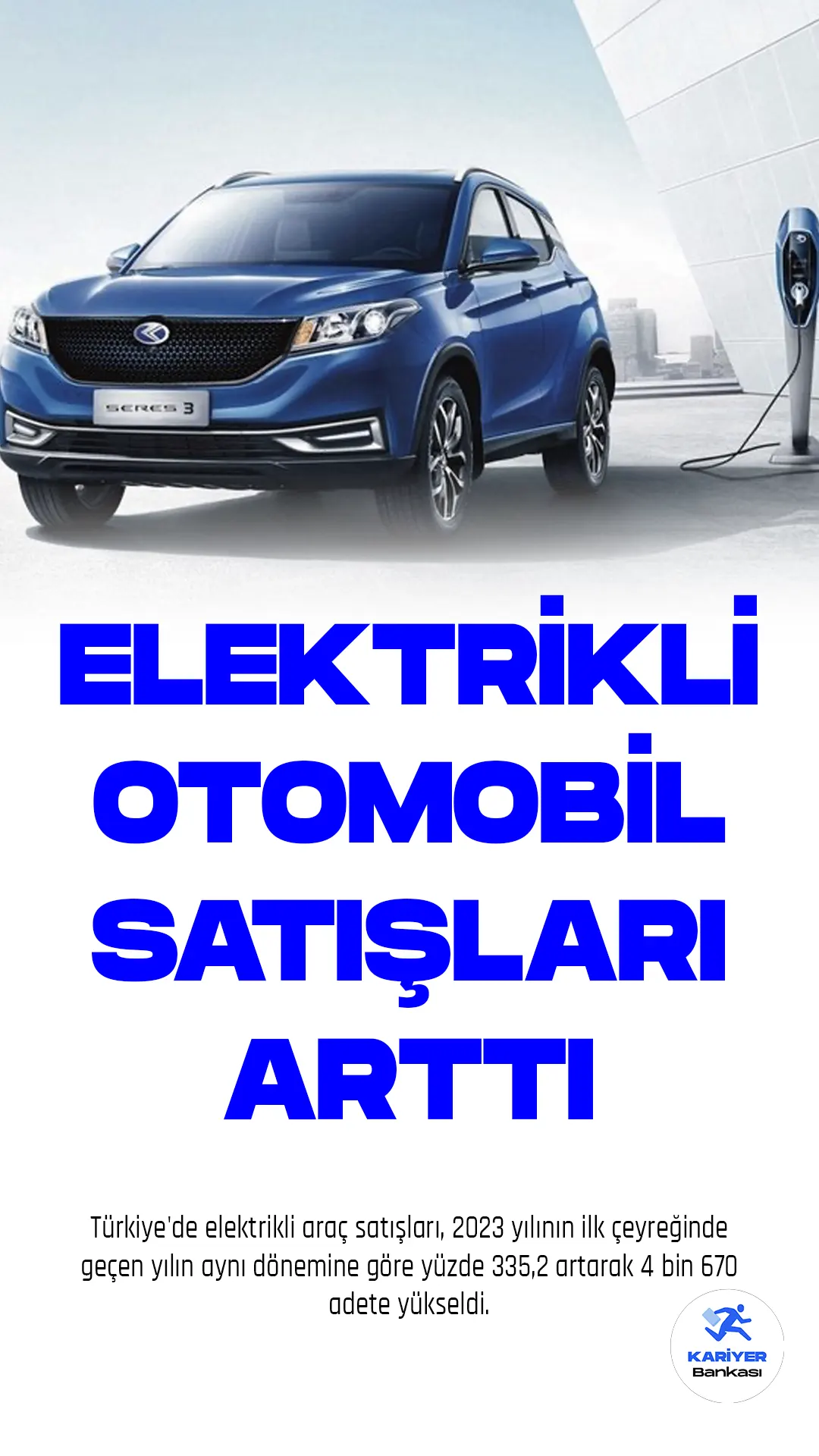 Türkiye'de Elektrikli Otomobil Satışları Artış Gösterdi.