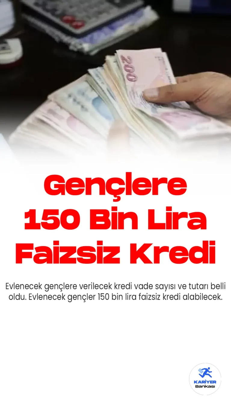 AK Partinin seçim beyannamesi belli oldu. Evlenecek gençlere verilecek kredi oranı da belli oldu. Evlenecek gençler 150 bin lira faizsiz kredi alabilecek.