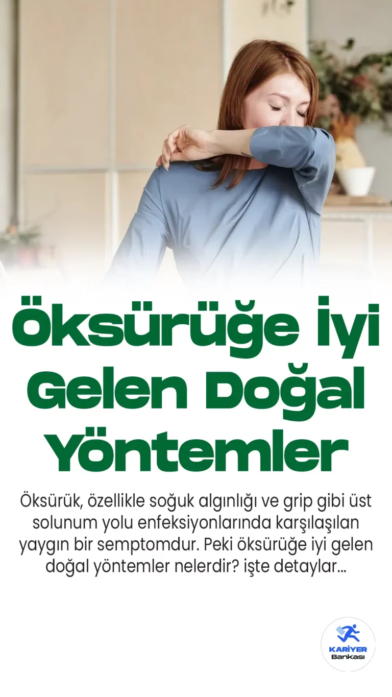 Öksürüğe İyi Gelen Doğal Yöntemler: Pratik ve Etkili Çözümler