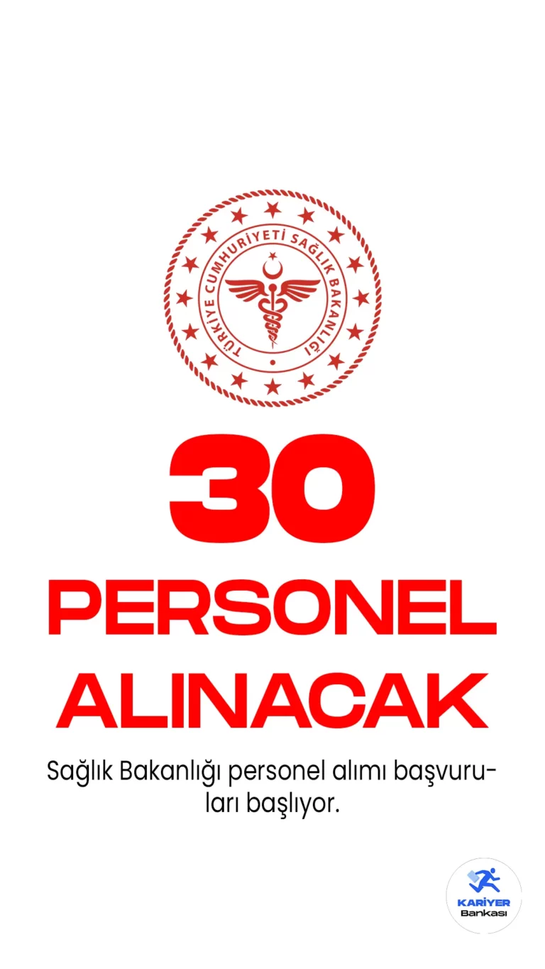 Sağlık Bakanlığı müfettiş yardımcısı alımı başvuru işlemleri başlıyor. Müfettiş yardımcılığı giriş sınavı 11-23 Haziran tarihleri arasında Ankara'da gerçekleşecek.