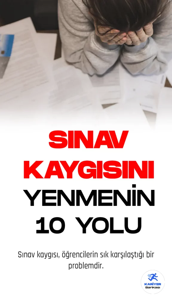 Sınav kaygısı, öğrencilerin sık karşılaştığı bir problemdir. Sınavların sonuçları, öğrencilerin gelecekteki kariyerleri üzerinde büyük bir etkiye sahip olduğu için, sınavlara hazırlanırken kaygı hissetmek oldukça normaldir.