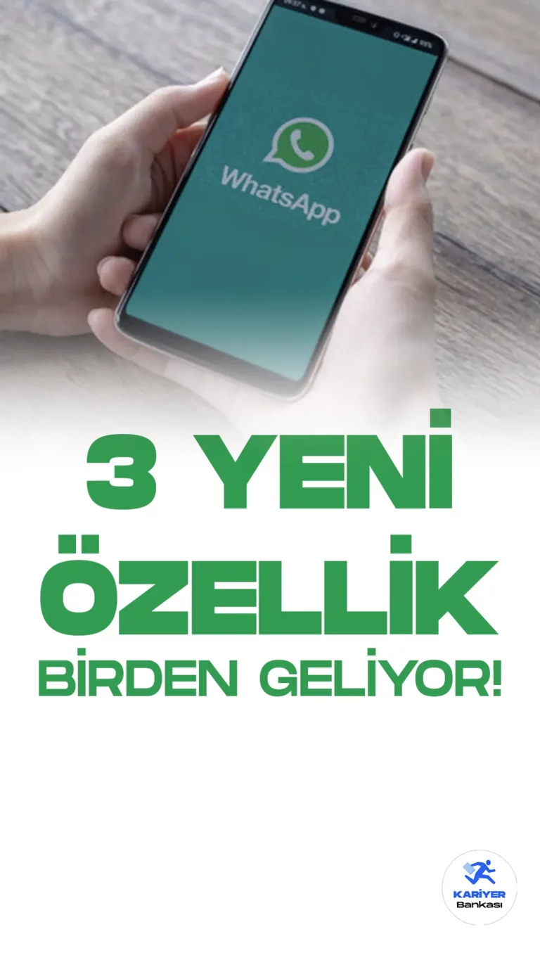WhatsApp, kullanıcıların hesap güvenliğini artırmak için üç yeni güvenlik özelliği sunacağını açıkladı. Hesap Koruma, Cihaz Doğrulama ve Otomatik Güvenlik Kodları, kullanıcıların hesaplarını kötü niyetli kişilerin erişimine karşı koruyacak.