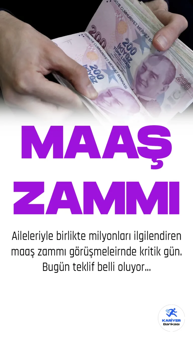 Kamu İşçilerinin Ücret Zammı Görüşmeleri Devam Ediyor