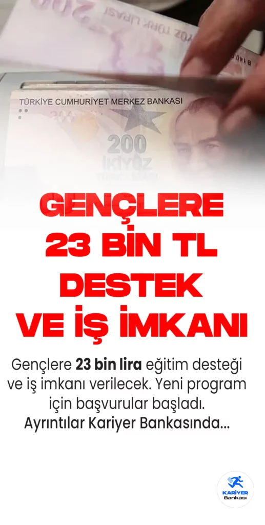 Gençlere 23 bin TL destek ve iş imkanı sağlanacak. Savunma Sanayii Başkanlığı (SSB), gençleri sektöre hazırlayacak KALFA Programı maddi...