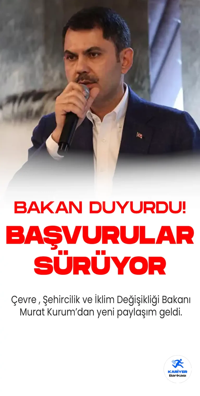 Bakan Kurum: 700 Bin Konut Dönüştü, Yarısı Bizden ile Dönüşüm Sürüyor
