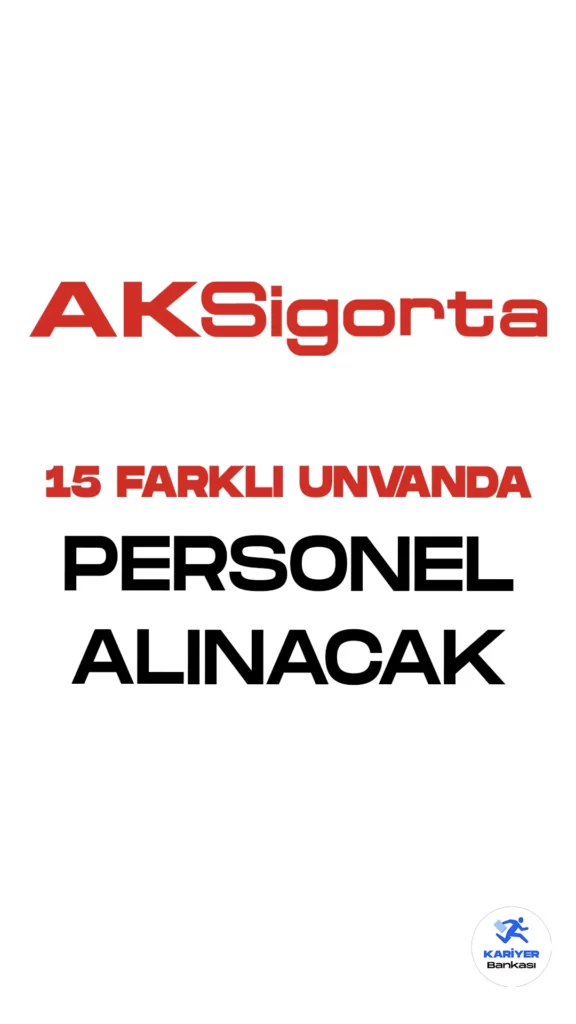 Sigortacılık sektörünün öncü firmalarından Aksigorta, farklı pozisyonlar için personel alımına gidiyor. Çeşitli illerde ve farklı uzmanlık alanlarında açılan bu pozisyonlar için başvurular, online alınıyor.