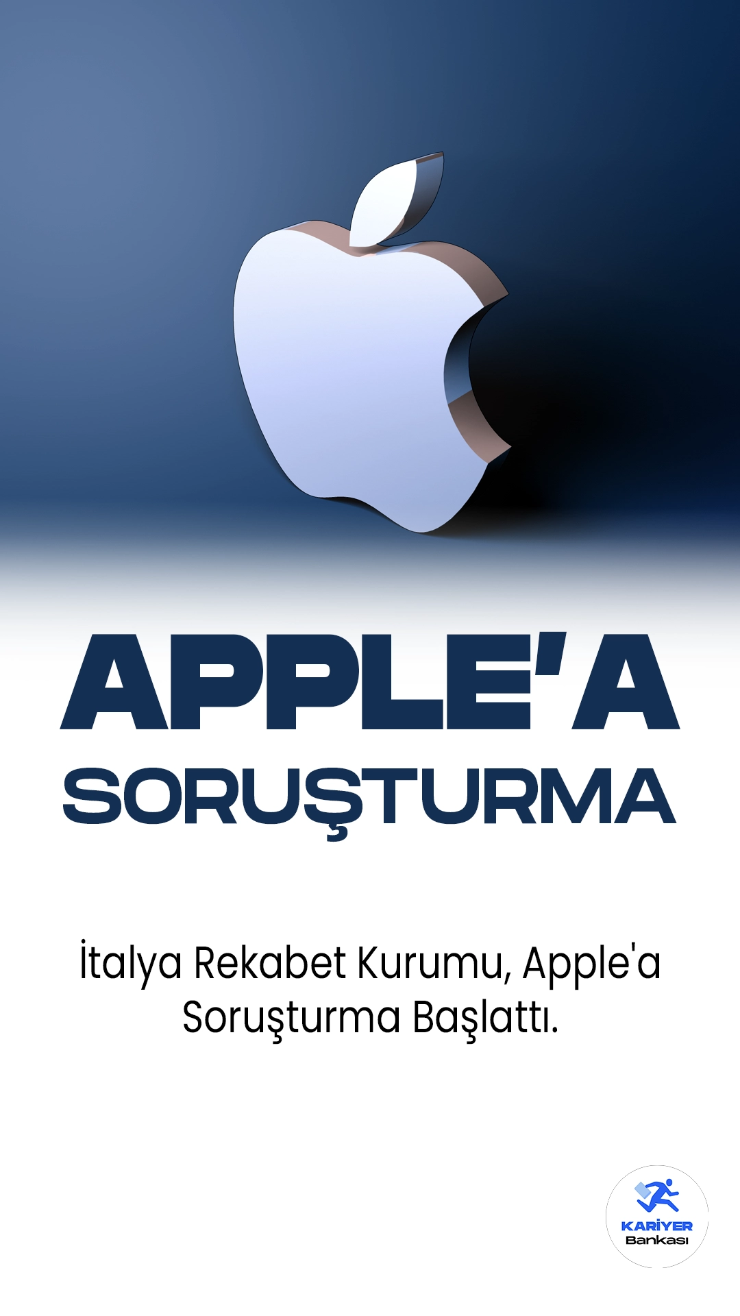 İtalya Rekabet Kurumu, Apple'a Soruşturma Başlattı.İtalya Rekabet Kurumu (AGCM), Apple'ın pazar hakimiyetini kötüye kullanıp kullanmadığına yönelik bir soruşturma başlattı. AGCM tarafından yapılan açıklamaya göre, ABD merkezli teknoloji devi, uygulama (app) pazarındaki hakim durumunu kötüye kullanıp kullanmadığına ilişkin incelenecek.