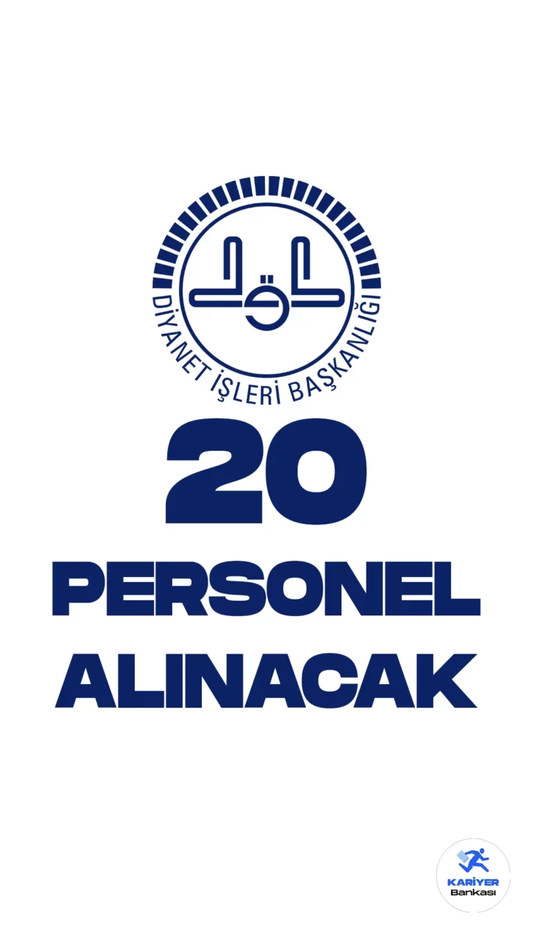Diyanet İşleri Başkanlığı (DİB) mühendis alımı duyurusu yayımlandı. Cumhurbaşkanlığı SBB Kamu ilan sitesinde yayımlanan duyuruda, Diyanet'e 20 mühendis alımı yapılacağı aktarıldı. Başvurular 1 Mayıs-12 Mayıs 2023 tarihleri arasında alınacak. Başvuru yapacak adayların belirtilen şartları dikkatle incelemesi gerekmektedir.