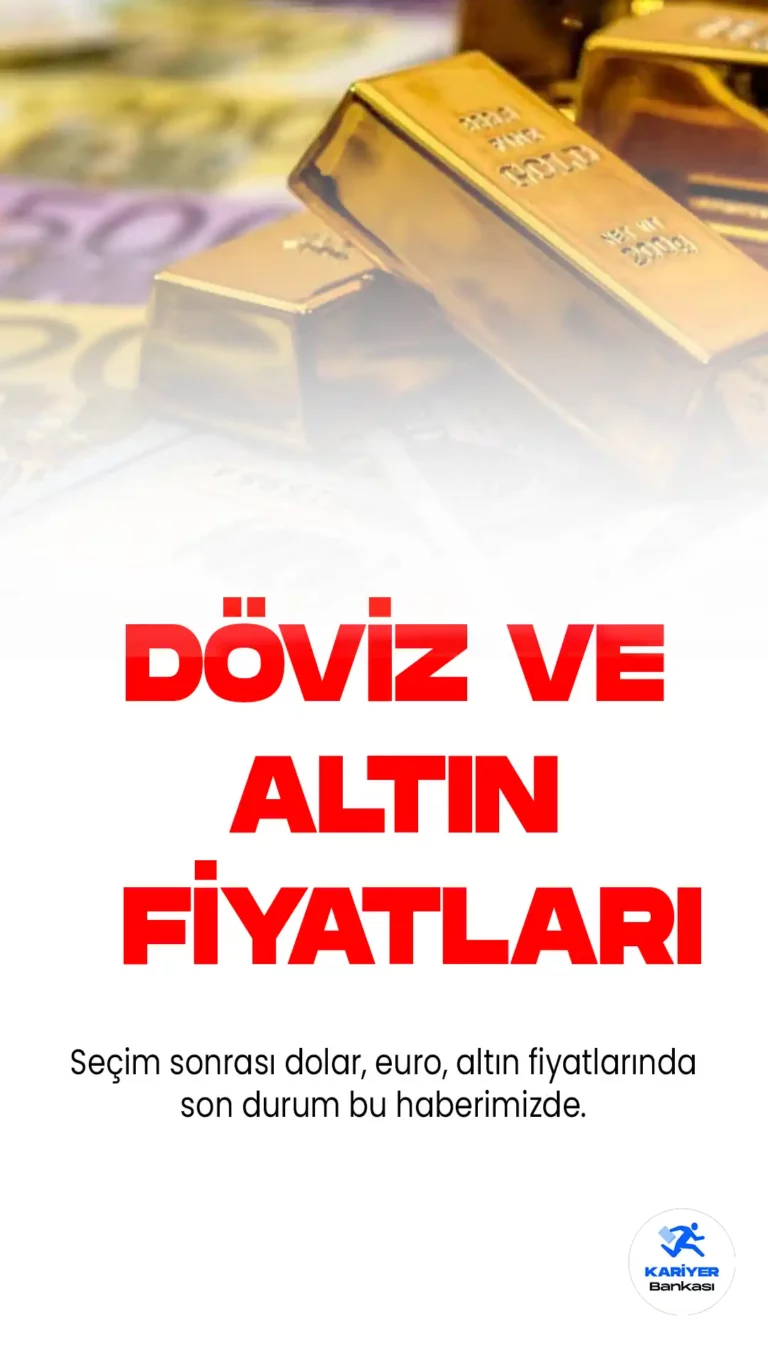 29 Mayıs 2023 Dolar, Altın, Euro Fiyatları