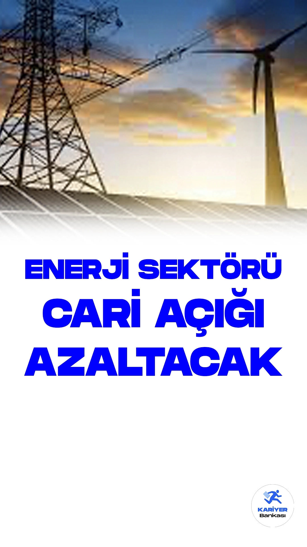 Enerji Projeleri Cari Açığı Azaltmada Lider Rol Oynayacak.Türkiye'de yeraltı zenginliklerinin ekonomiye kazandırılması ve yerli enerji üretim kapasitesinin artırılmasına yönelik atılan adımlar, cari açığın azaltılmasına katkı sağlayacak. Türkiye Cumhuriyet Merkez Bankası (TCMB) verilerine göre, Türkiye'nin orta vadede cari açığın azaltılmasına katkı sağlayacak 289 milyar dolarlık kaynağı bulunuyor. 2023-2030 yıllarını kapsayan dönemde cari fazla kapasitesini artırmaya dönük yatırım ve desteklerin yüzde 35,2'sinin teknoloji yatırımlarından, yüzde 21,4'ünün ise turizm gelirindeki artıştan karşılanması bekleniyor.