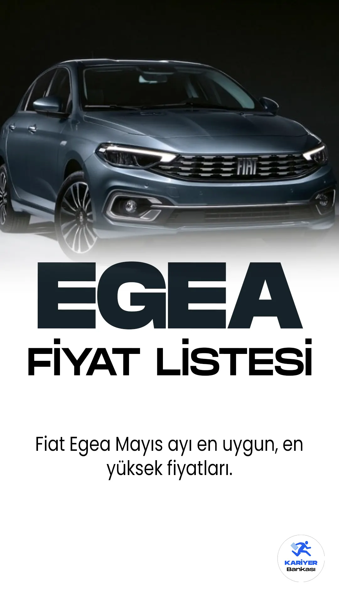 Fiat Eega Mayıs 2023 Fiyat Listesi Yayımlandı. Türkiye'nin en popüler araç markaları arasında ilk sıralarda yer alan Fiat, araç sürücülerinin favori markası olmaya devam ediyor. Fiat Egea, İtalyan otomobil üreticisi Fiat'ın popüler bir araç modelidir.