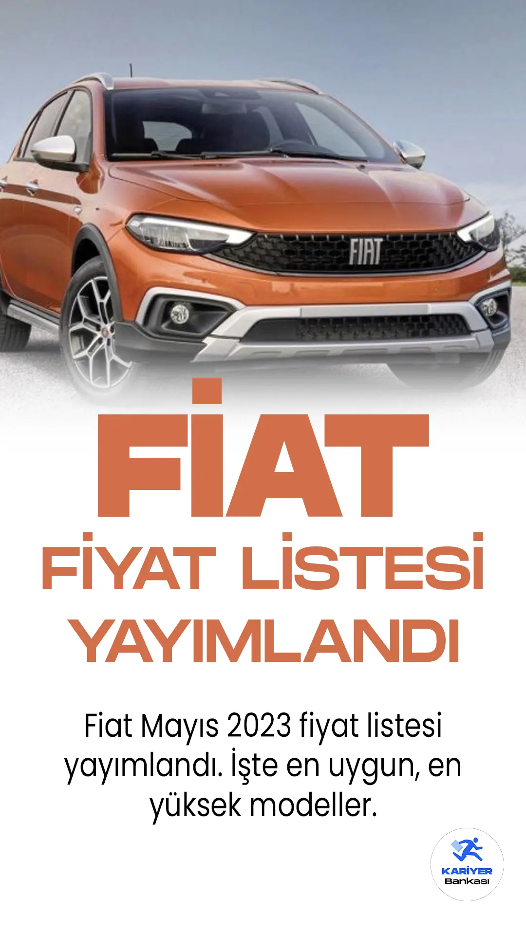 Fiat Mayıs 2023 Fiyat Listesi Yayımlandı!Türkiye'nin en popüler araç markaları arasında yer alan Fiat, her ay fiyat listelerini güncellemeye devam ediyor. Fiat'ın en sevilen modelleri arasında Egea, Egea Cross, Egea Hatchback, Egea Cross Wagon ve 500 modeli yer alıyor. Hem uygun fiyatlı, hem de modern tasarımı olmasından dolayı en çok tercih araç markaları arasında ilk sıralarda yer alıyor.