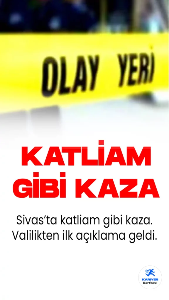 Son Dakika… Sivas’ta Katliam gibi Kaza : 4 Ölü, 4 Yaralı