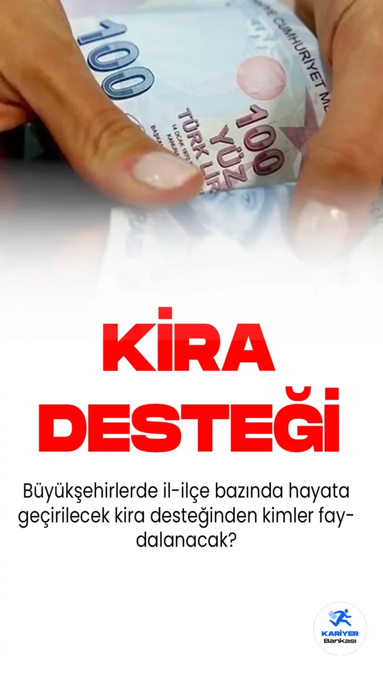 Kamu çalışanlarına büyükşehirlerde, il ve ilçe bazında kira yardımı geliyor. Kira yardımıyla ilgili detayların 28 Mayıs'tan sonra netleşmesi bekleniyor...
