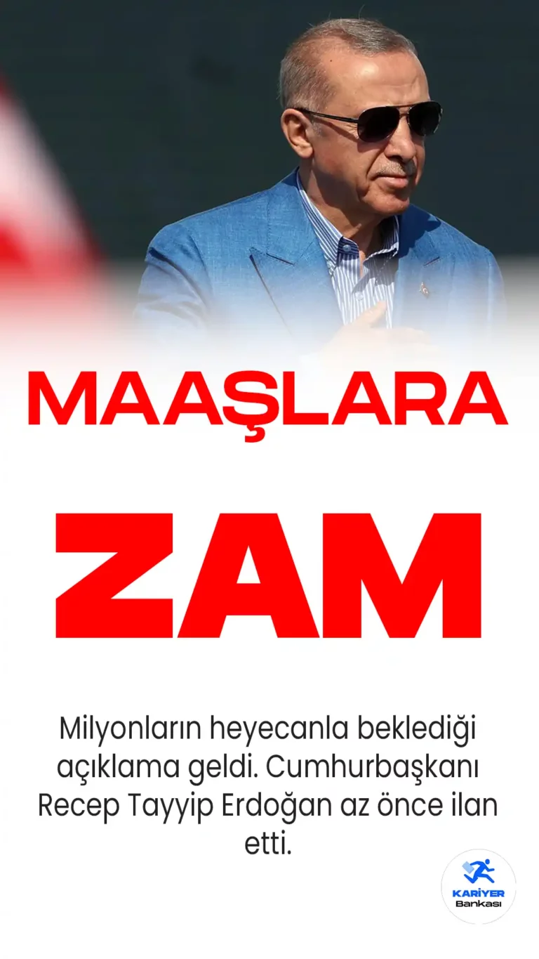 Son Dakika: Kamu İşçilerine Maaş Zammı Belli Oldu