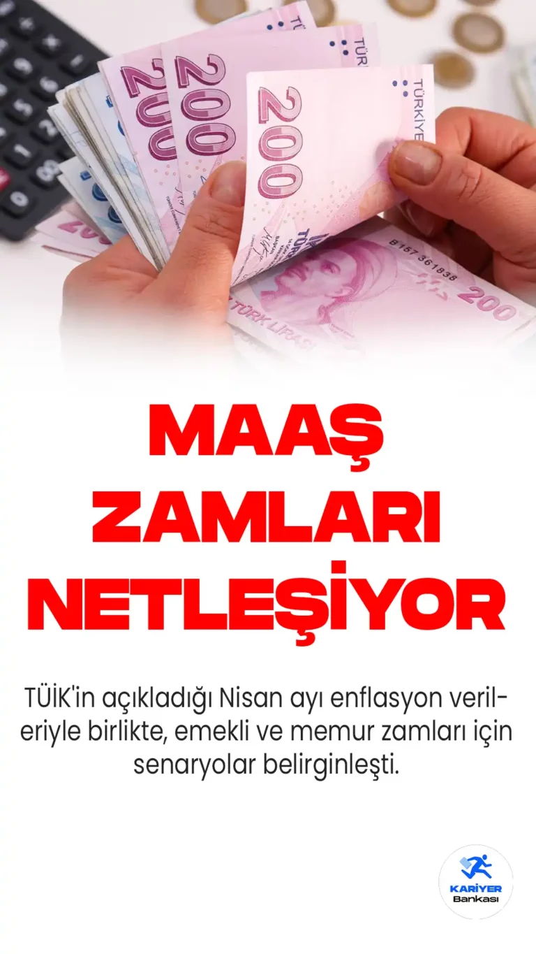 Memur maaş zamları belirginleşiyor.