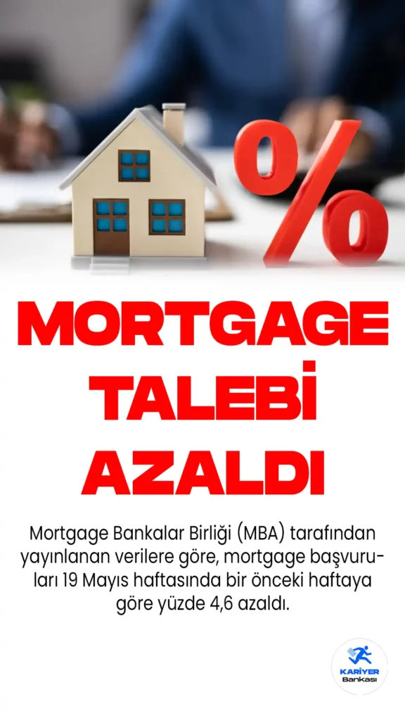 ABD'de 30 yıl vadeli konut kredisi (mortgage) için ortalama faiz oranı Mart'tan bu yana en yüksek seviye olan yüzde 6,69'a çıktı.