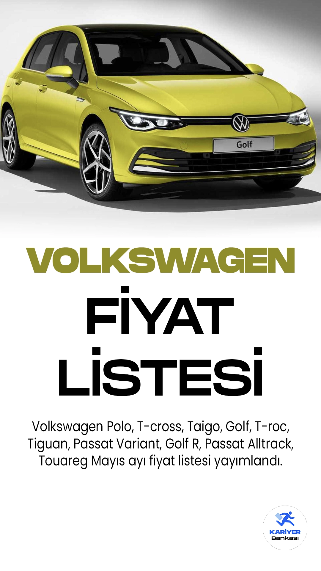 Volkswagen Mayıs 2023 Fiyat Listesi Yayımlandı! Ünlü Alman araç markası Volkswagen, her ay fiyat listesini güncellemeye devam ediyor. Türkiye'de oldukça popüler olan ve sevilen markalar arasında yer alan Volkswagen, modern tasarımı ve konforlu sürüş sağlaması nedeniyle birçok sürücünün favori modelleri arasında yer alıyor.
