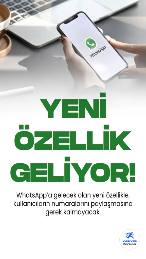 WhatsApp Kullanıcılarına Heyecan Verici Yenilik: Kullanıcı Adı Özelliği Geliyor.Popüler mesajlaşma uygulaması WhatsApp, "sohbet kilidi" ve "mesaj düzenleme" gibi önemli özelliklerin ardından, kullanıcılarına heyecan verici bir yenilik sunmaya hazırlanıyor. Telegram, Instagram veya Twitter gibi platformlarda olduğu gibi, WhatsApp kullanıcıları da artık kendilerine özgü kullanıcı adı seçebilecekler.