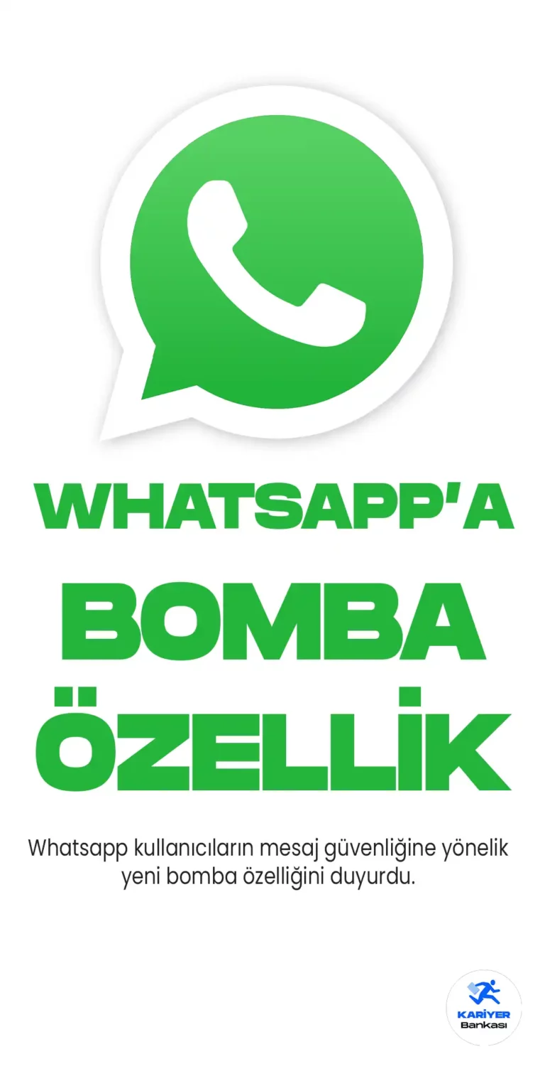 Whatsapp Sohbet Kilidi Özelliğini Duyurdu