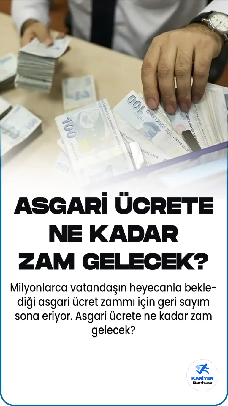 Asgari Ücret Tespit Komisyonu, asgari ücrete yapılacak ara zam oranını belirlemek üzere yarın bir araya geliyor.
