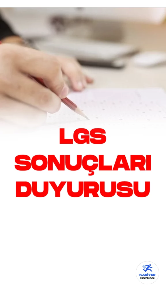 LGS Kapsamındaki Merkezî Sınav Sonuçları Açıklandı. 4 Haziran 2023 tarihinde LGS kapsamında gerçekleştirilen "Sınavla Öğrenci Alacak Ortaöğretim Kurumlarına İlişkin Merkezî Sınav" sonuçları http://meb.gov.tr adresinden erişime açıldı. Öğrenciler sınav sonuçlarına http://sonuc.meb.gov.tr adresi üzerinden erişebilecekler.
