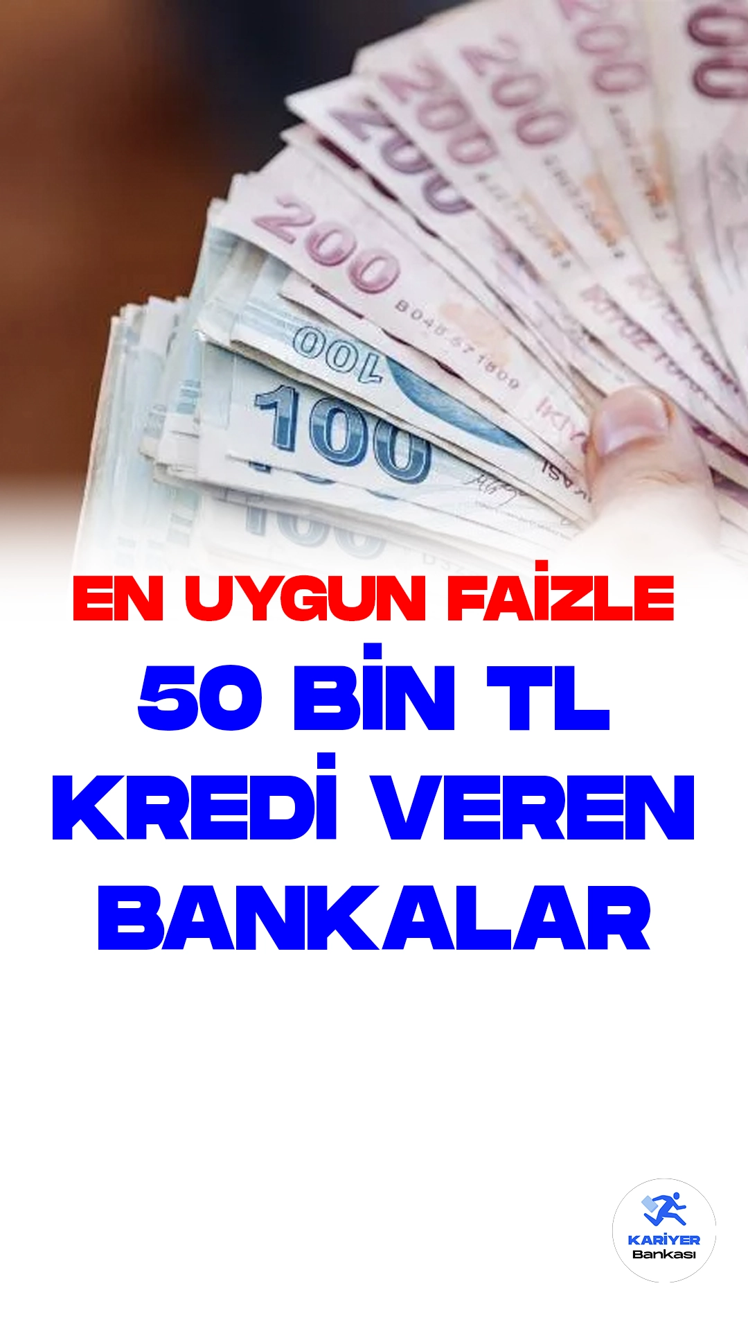Nakit İhtiyaçlar için En Uygun Faizle 50 Bin TL Kredi Veren Bankalar.Türkiye Cumhuriyet Merkez Bankası politika faizini açıkladıktan sonra bankalar faiz oranlarında yükselmeye gitti. İhtiyaç kredisi faiz oranları artış gösterirken, en uygun faizle kredi veren bankalar hangisi, sizler için derledik.