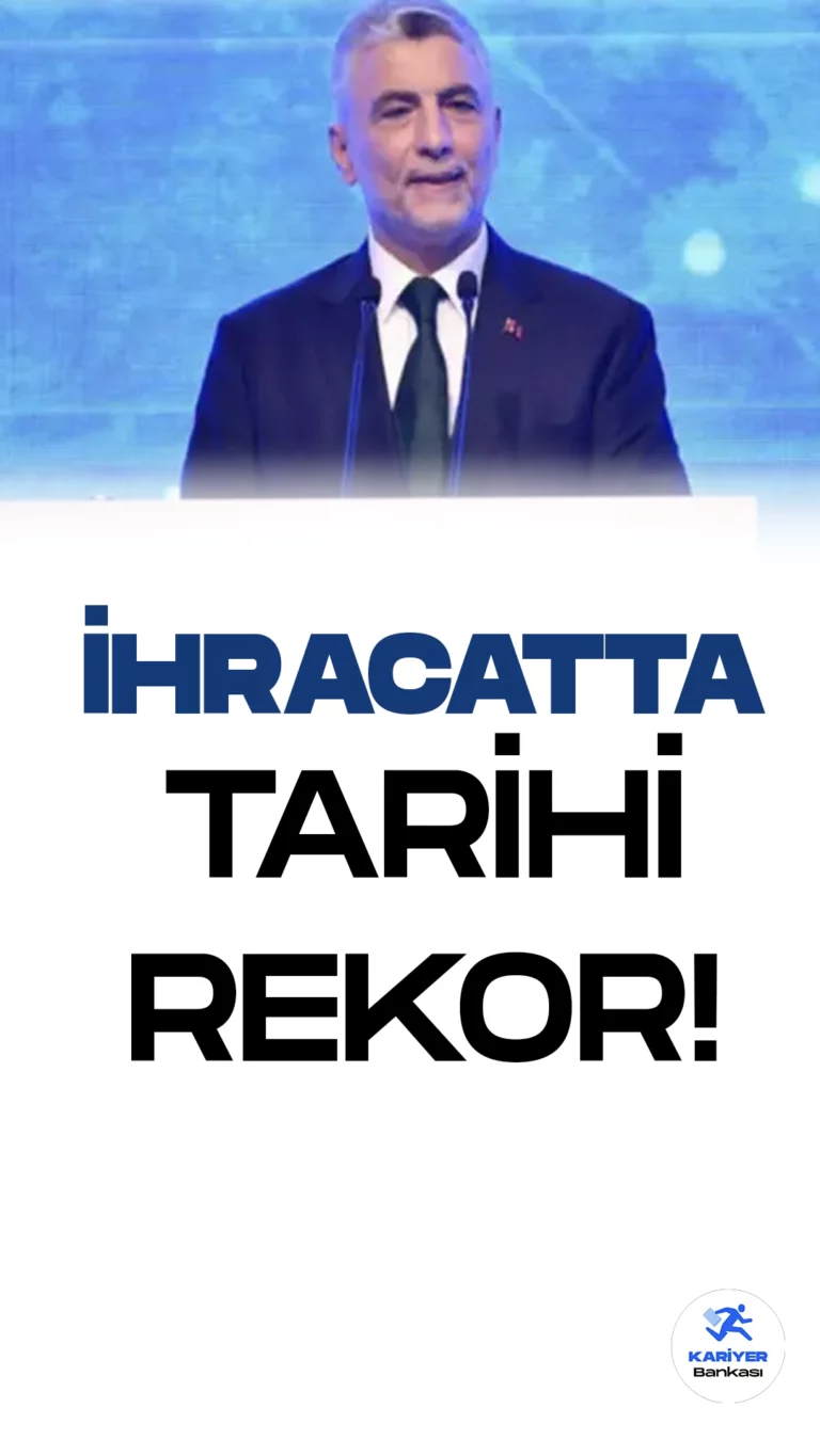 Ticaret Bakanı Ömer Bolat: Türkiye İhracatta 23 Haziran'da Tarihi Rekor Kırdı.Ticaret Bakanı Ömer Bolat, Türkiye'nin ihracatının 23 Haziran tarihinde günlük bir tarihi rekor kırarak 2 milyar 121 milyon dolar seviyesine ulaştığını açıkladı. Bolat, bu başarıyla birlikte günlük ihracatta 2 milyar dolar eşiğinin aşıldığını vurguladı.