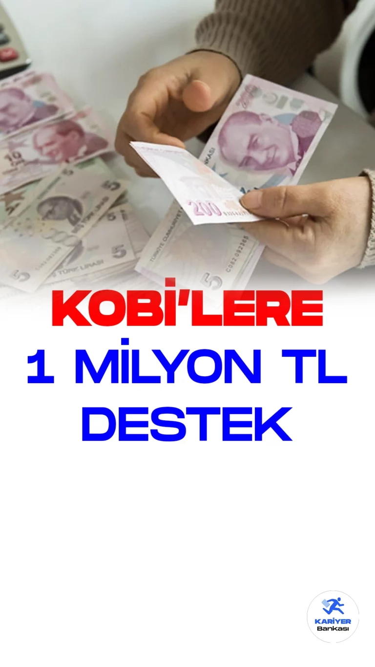 Sanayi ve Teknoloji Bakanı Kacır, Deprem Bölgesindeki KOBİ'lere 1 Milyon TL Destek Sağlayacaklarını açıkladı.Sanayi ve Teknoloji Bakanı Mehmet Fatih Kacır, Doğu Akdeniz Kalkınma Ajansı (DOĞAKA) projeleri imza töreninde yaptığı konuşmada, deprem bölgesindeki KOBİ'lere yönelik desteklerini açıkladı. Bakan Kacır, yeni inşa edilecek iş yerleri için KOBİ'lere 1 milyon liraya kadar destek sağlanacağını belirtti. Bu destek, bir yılı geri ödemesiz olmak üzere 3 yıl içinde geri ödenecek.