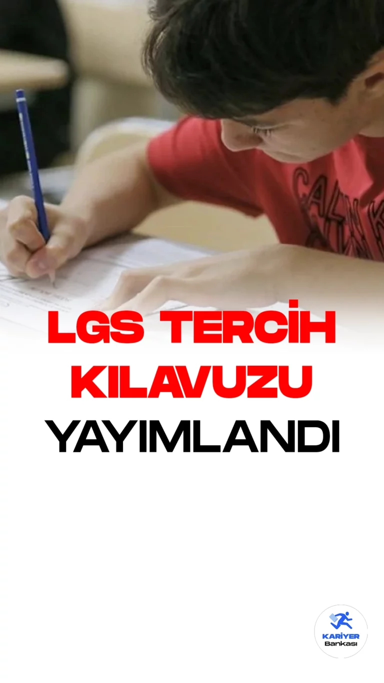 LGS Tercih Kılavuzu Yayımlandı. Milli Eğitim Bakanlığı resmi sayfası üzerinden. 2023 Ortaöğretime geçiş tercih ve yerleştirme kılavuzu yayımlandı. Buna göre Liselere Geçiş Sistemi (LGS) kapsamında yapılacak ortaöğretim kurumları tercih süreci 3 Temmuz-19 Temmuz 2023 tarihleri arasında gerçekleştirilecek.