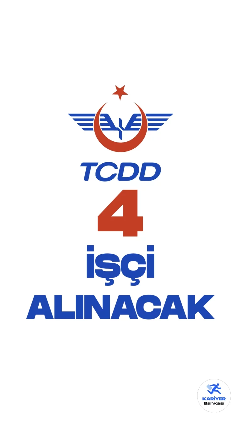 T.C. Devlet Demiryolları İşletmesi Genel Müdürlüğü (TCDD) işçi alımı duyurusu yayımlandı. Resmi Gazete ve Cumhurbaşkanlığı SBB'de yayımlanan duyurulara göre, TCDD'ye 4 eski hükümlü olmak üzere işçi alımı yapılacak. İşçi alımı başvuruları 19 Haziran-23 Haziran 2023 tarihleri arasında gerçekleştirilecek. Başvuru yapacak adayların belirtilen şartları taşıması gerekmektedir.