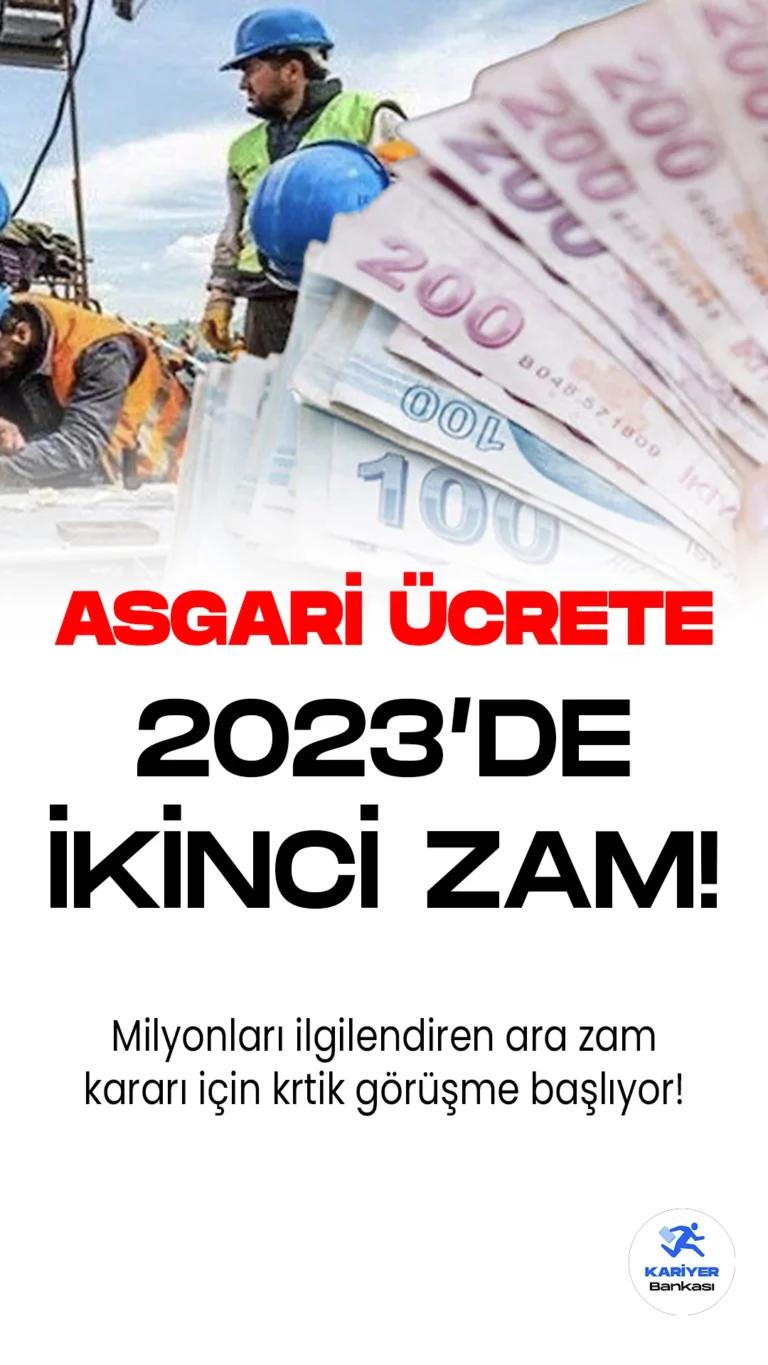 Asgari Ücret Tespit Komisyonu Yarın İkinci Toplantısını Gerçekleştirecek.Çalışma ve Sosyal Güvenlik Bakanlığı ev sahipliğinde gerçekleşecek olan Asgari Ücret Tespit Komisyonu yarın ikinci toplantısını düzenleyecek. Toplantıda, güncel ekonomik verilerin değerlendirilmesi ve ara zam oranıyla ilgili pazarlık yapılması planlanıyor.