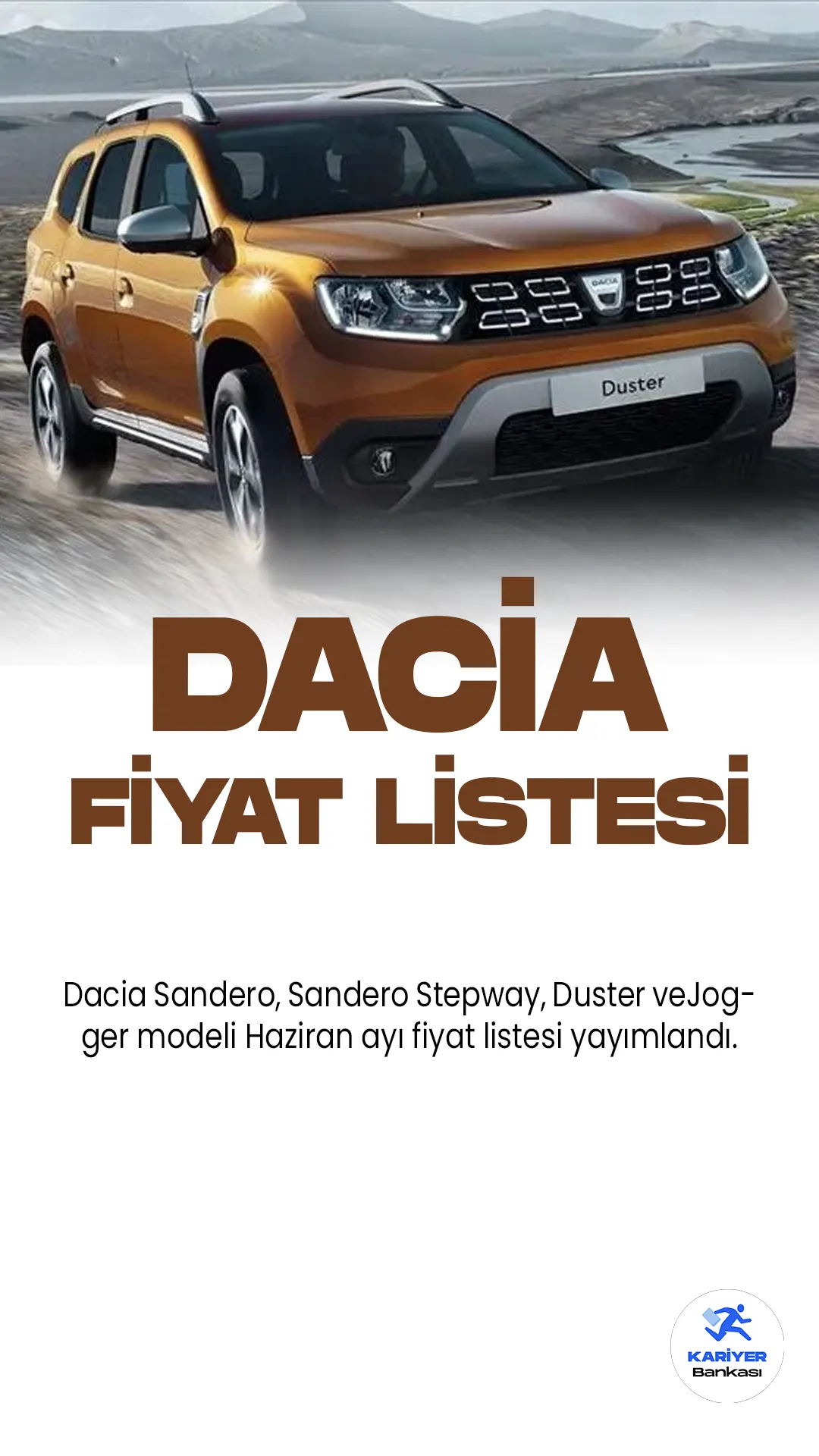Dacia Haziran 2023 Fiyat Listesi Yayımlandı! Türkiye'de araç sürücüleri tarafından oldukça sevilen ve popüler olan Dacia, her ay fiyat listelerini güncellemeye devam ediyor.