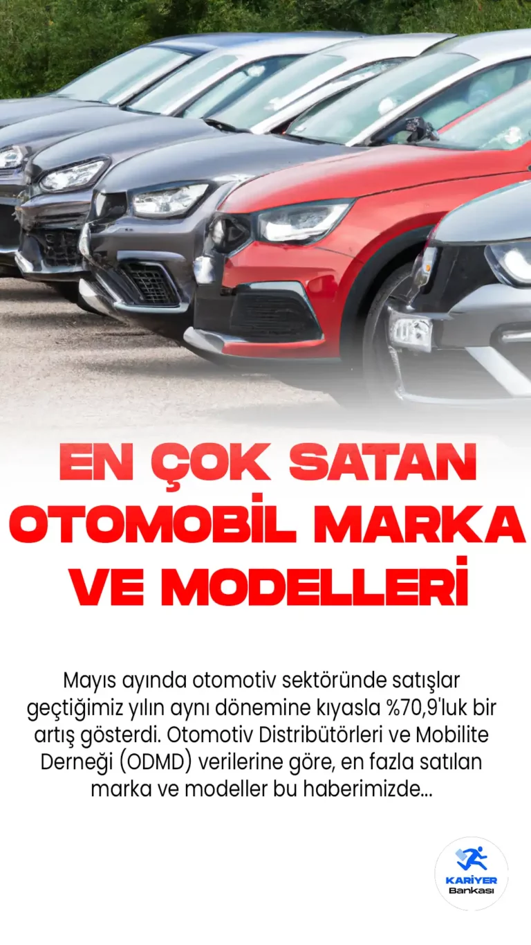 2023 Mayıs ayında en çok satışı yapılan otomobil marka ve modelleri belli oldu. Detaylar ve daha fazlası bu haberimizde...