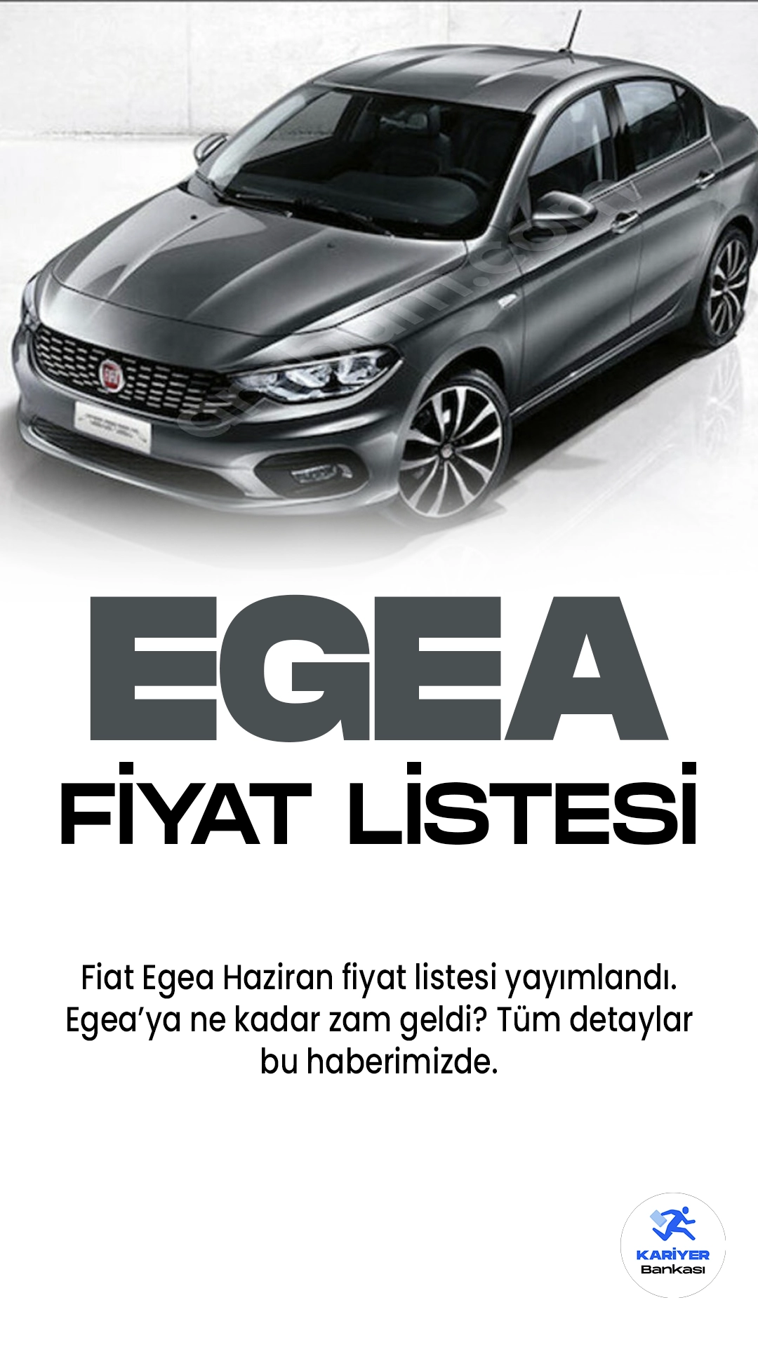Fiat Egea Haziran 2023 Fiyat Listesi Yayımlandı.Fiat, başarılı ve popüler araç modellerinden biri olan Fiat Egea ile dikkatleri üzerine çekiyor. Yenilikçi tasarımı ve üstün performansıyla öne çıkan Egea, kullanıcıların beğenisini kazanıyor. Şehir içi ve uzun yolculuklar için ideal bir seçenek olan Egea, geniş iç mekânı ve konforlu sürüşüyle öne çıkıyor. Ekonomik yakıt tüketimiyle de kullanıcılarına avantaj sağlayan Egea, aynı zamanda güvenlik donanımlarıyla da donatılmış durumda. İleri teknoloji özellikleriyle birleşen bu araç, kullanıcılara kullanışlı ve keyifli bir sürüş deneyimi sunuyor. Fiat Egea, güvenilirliği ve kullanıcı dostu özellikleriyle otomobil tutkunlarının tercihi olmaya devam ediyor.