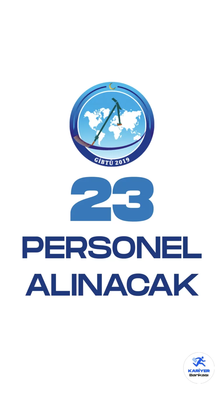 Gaziantep İslam Bilim ve Teknoloji Üniversitesi (GİBTÜ) personel alımı duyurusu Resmi Gazete'de yayımlandı. 1 Haziran tarihli yayımlanan duyuruda, Üniversiteye büro personeli, diyetisyen, destek personeli, koruma ve güvenlik görevlisi unvanlarında 23 sözleşmeli personel alımı yapılacağı aktarıldı.Başvurular 1 Haziran itibariyle alınacak. Başvuru yapacak adayların şartları taşıması gerekmektedir.