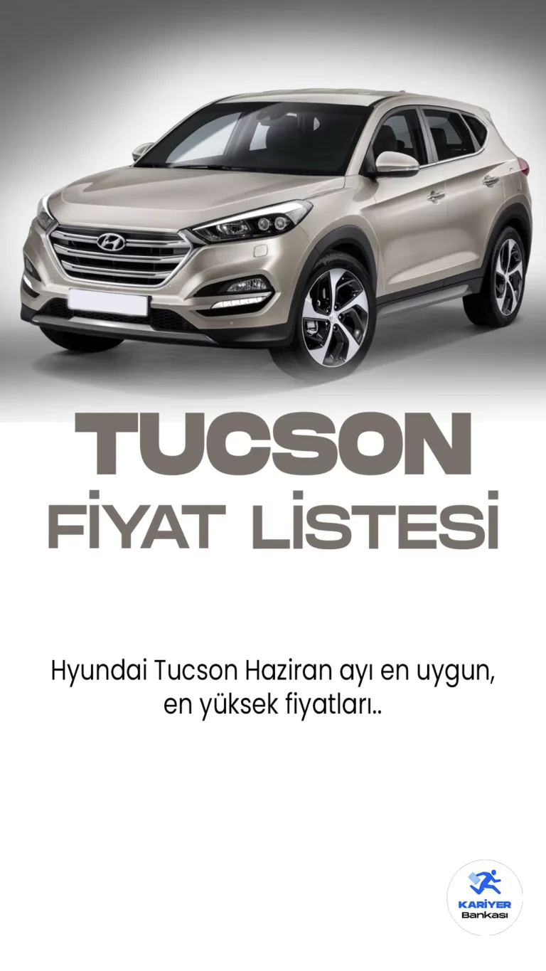 Hyundai Tucson Haziran 2023 Fiyat Listesi Yayımlandı.Hyundai Tucson, şık tasarımı, geniş iç mekanı ve güçlü performansıyla dikkat çeken bir kompakt SUV modelidir. Araç, farklı motor seçenekleriyle çevre dostu bir sürüş sunar. Geniş dokunmatik ekran multimedya sistemi, akıllı telefon entegrasyonu ve ileri sürüş destek sistemleri gibi teknolojik özelliklerle donatılmıştır. Tucson, off-road yetenekleriyle de öne çıkar ve pratik depolama çözümleri sunar. Güvenlik açısından çeşitli önlemler alınmıştır, çarpışma önleme asistanı ve şerit takip asistanı gibi özellikler mevcuttur. Hyundai Tucson, kompakt SUV segmentinde modern bir seçenek olarak kullanıcıların beğenisini kazanmaktadır.