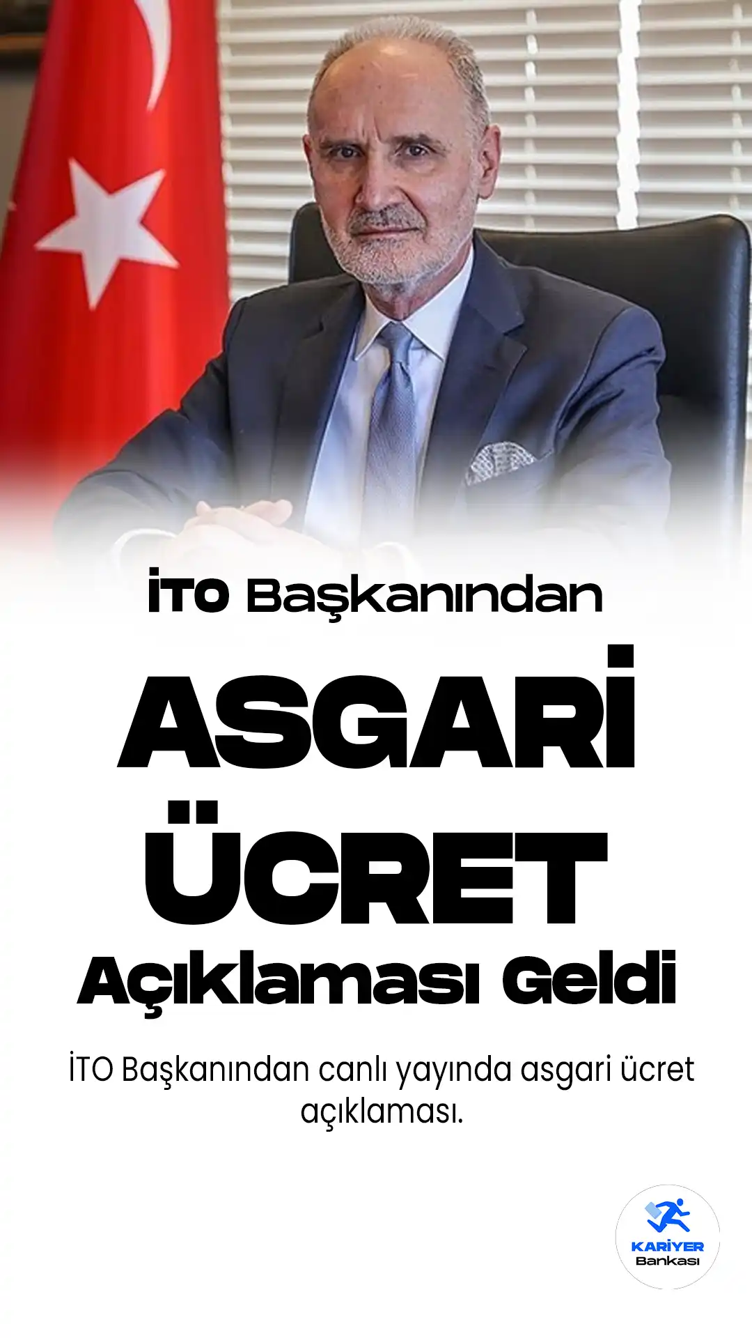 İstanbul Ticaret Odası Başkanı Şekip Avdagiç, asgari ücretin Türk lirası bazında güncellenmesi gerektiğini söyledi.