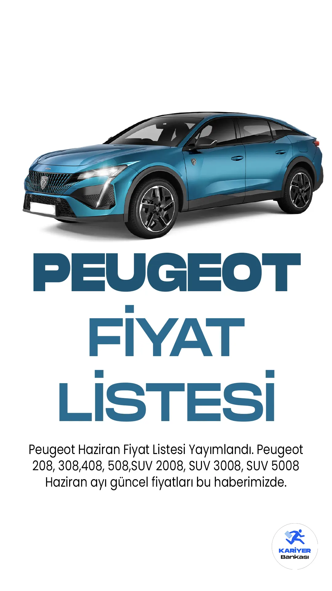 Peugeot Haziran 2023 Fiyat Listesi Yayımlandı. Ünlü araç markalarından biri olan Peugeot, her ay fiyat listelerini güncellemeye devam ediyor.Peugeot 208, 308,408, 508,SUV 2008, SUV 3008, SUV 5008 Haziran güncel fiyatları bu haberimizde.
