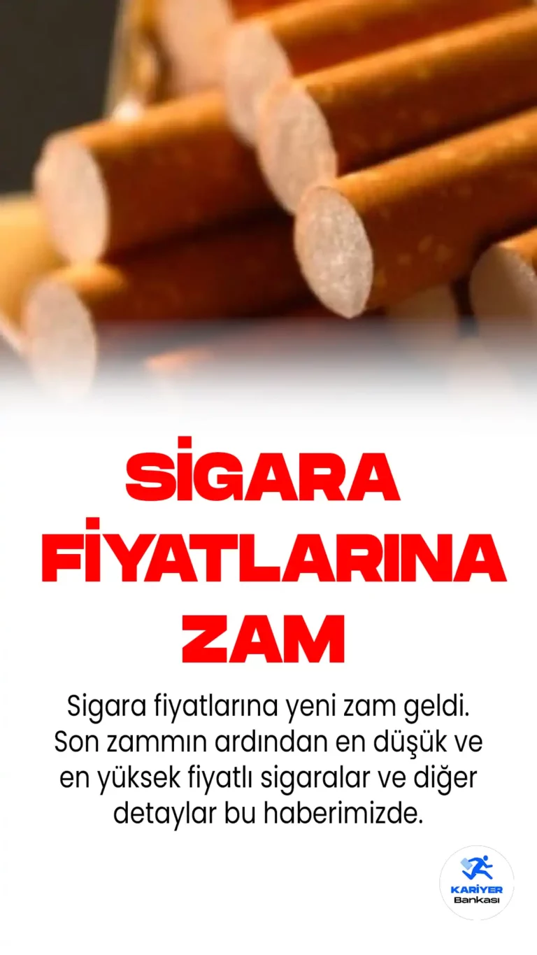 Son olarak yılbaşında zam gelen sigara fiyatlarına, bugün itibarıyla bir zam daha yapıldı. Philip Morris grubundaki tüm ürünler zamlandı.