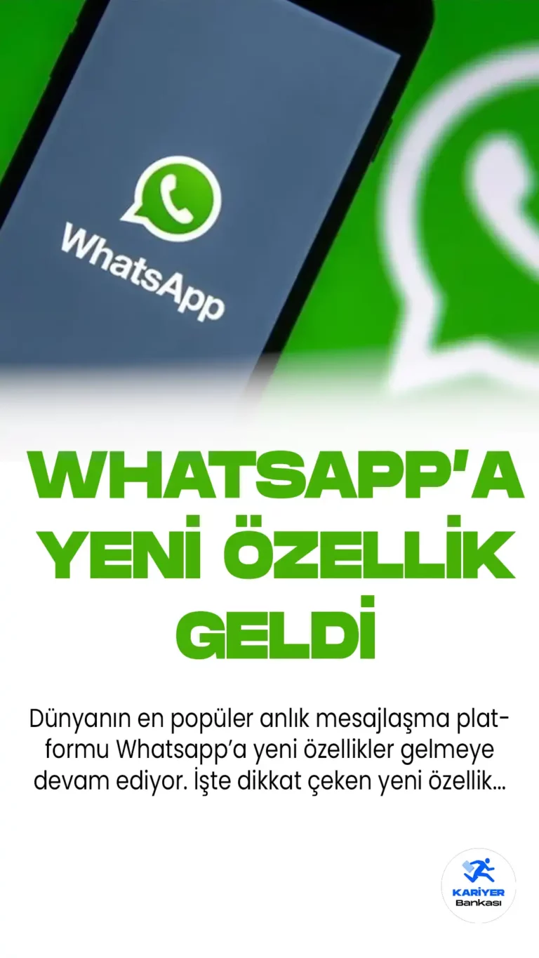 WhatsApp’a Yeni Özellik: Sesli Durum Paylaşımı