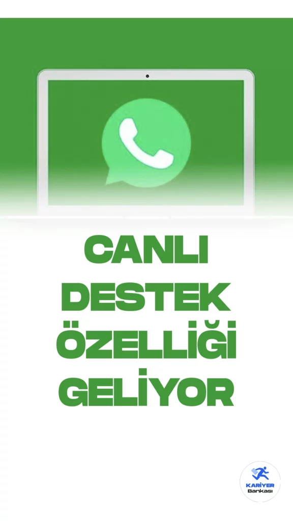 WhatsApp'tan Yeni "Canlı Destek" Özelliği.WhatsApp, Windows kullanıcılarına doğrudan uygulama içi sohbet desteği sunuyor.