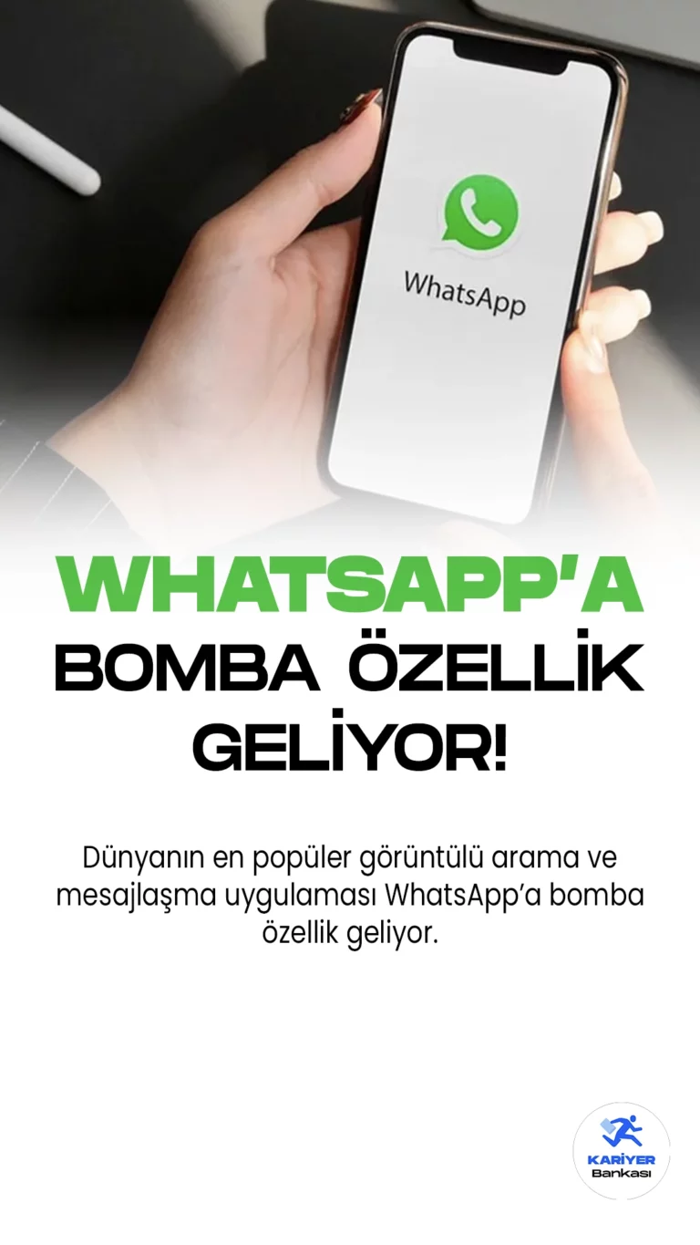 WhatsApp Beta Kullanıcıları, Videolu Mesaj Özelliğini Test Ediyor.WhatsApp, iOS ve Android beta kullanıcıları arasında yeni bir özelliği test ediyor. Videolu mesaj özelliği sayesinde kullanıcılar, anlık olarak kaydedilen 60 saniyelik videoları diğer kullanıcılara gönderebilecek.
