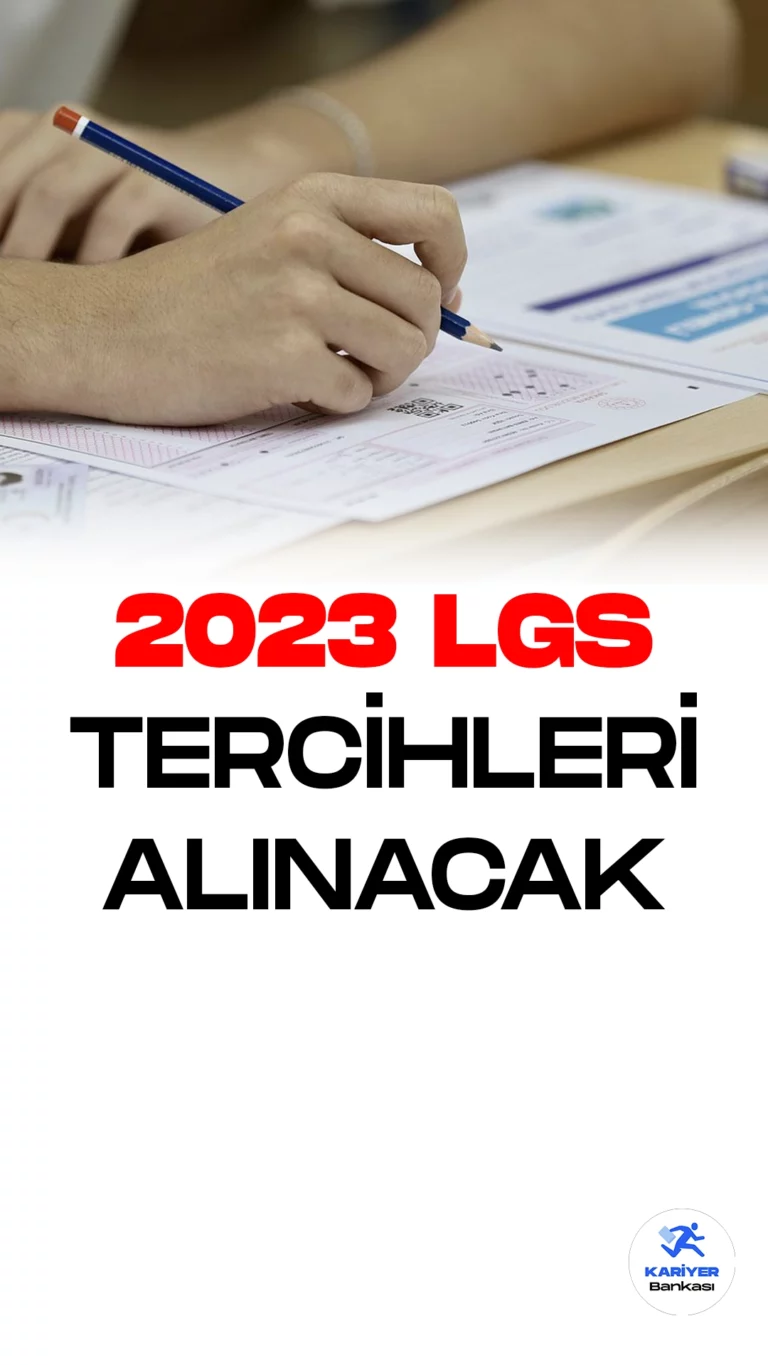 Bugün itibarıyla 2023 LGS tercihleri başladı ve MEB tarafından yapılan açıklama ile binlerce öğrenci tercih yapmaya hazırlanıyor. Öğrenciler, güzel bir lisede okuma hayallerini gerçekleştirmek için LGS tercih robotu sayesinde daha kolay bir tercih süreci yaşayabilecekler.