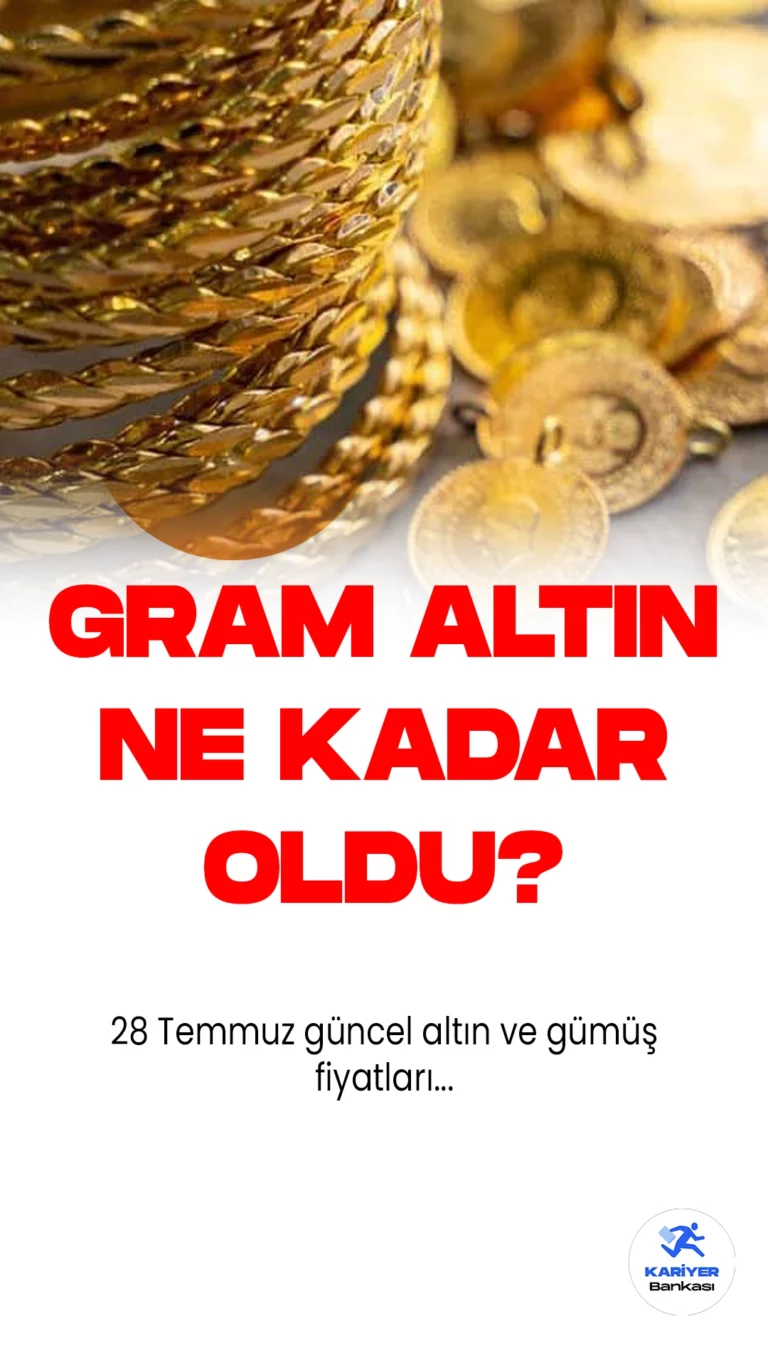Gram Altın 1.697 TL'den İşlem Görüyor! 28 Temmuz Altın ve Gümüş Fiyatları..Altın fiyatlarındaki hareketlilik her gün hızla devam ediyor. Serbest piyasalara bakıldığında gram altın 1.697,87 TL’den işlem görürken, çeyrek altın 2.795,11 TL’den işlem görüyor.